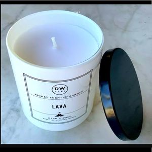 DW HOME CANDLES LAVA  RICHLY SCENTED NEW